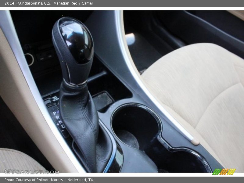 Venetian Red / Camel 2014 Hyundai Sonata GLS