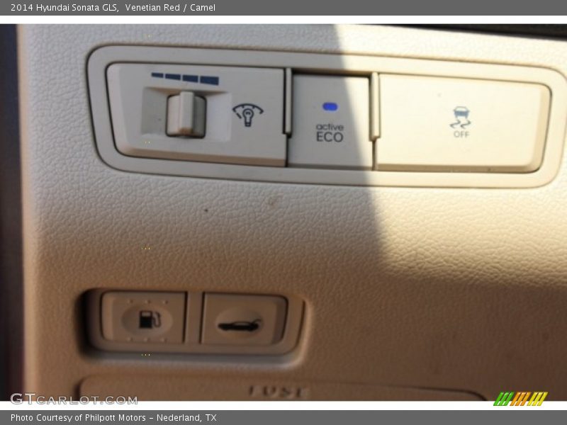 Venetian Red / Camel 2014 Hyundai Sonata GLS