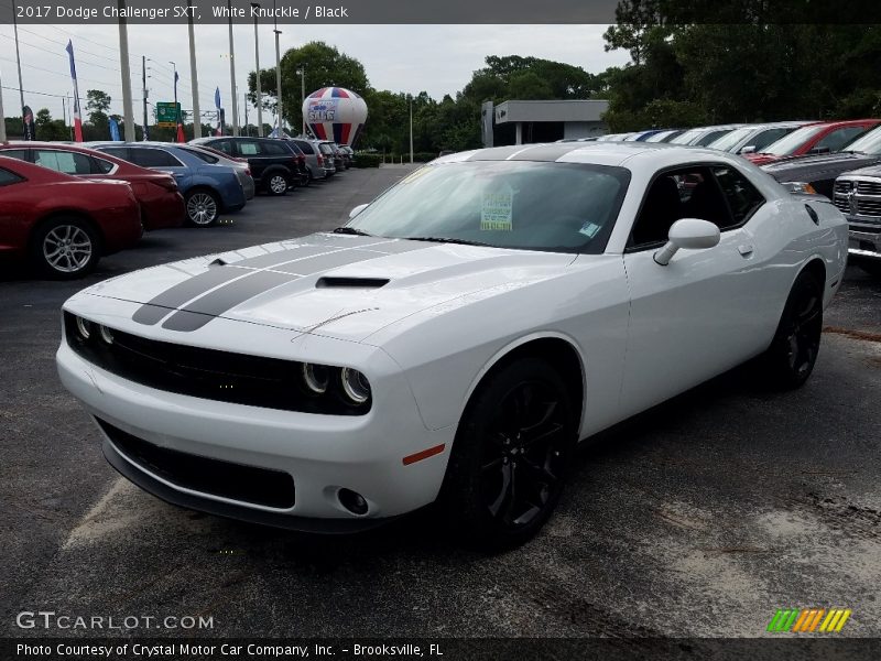 White Knuckle / Black 2017 Dodge Challenger SXT