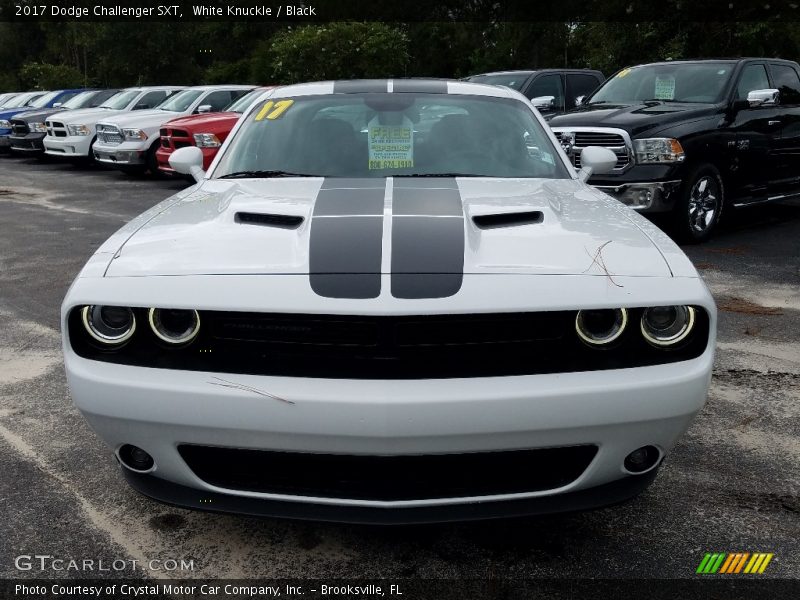White Knuckle / Black 2017 Dodge Challenger SXT