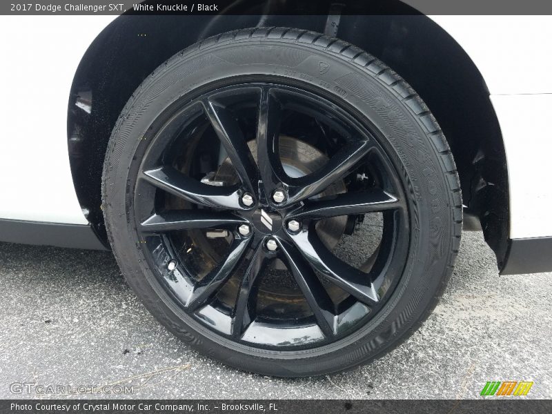 White Knuckle / Black 2017 Dodge Challenger SXT
