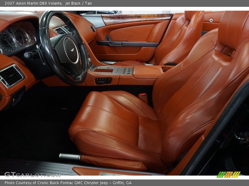 Jet Black / Tan 2007 Aston Martin DB9 Volante