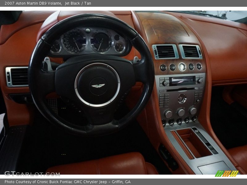 Jet Black / Tan 2007 Aston Martin DB9 Volante