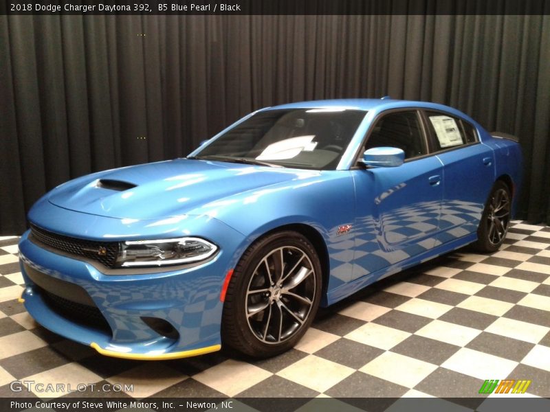 B5 Blue Pearl / Black 2018 Dodge Charger Daytona 392