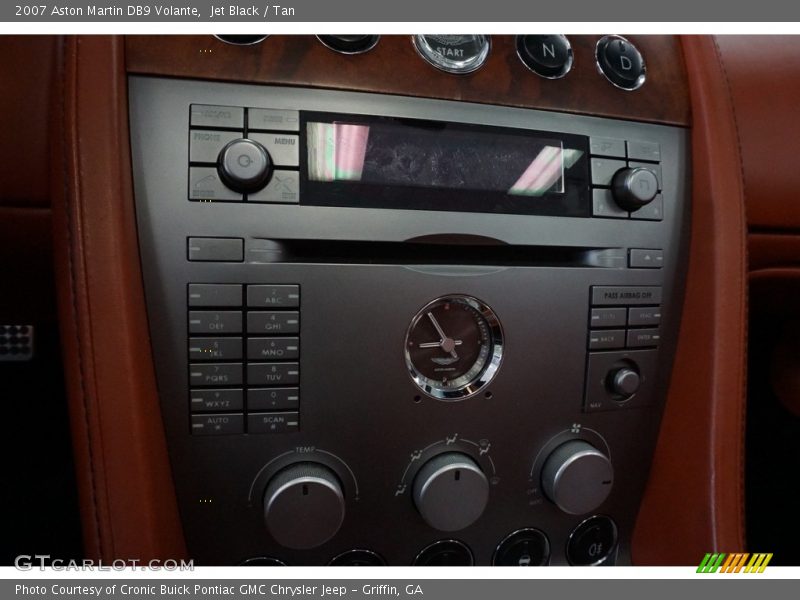 Jet Black / Tan 2007 Aston Martin DB9 Volante