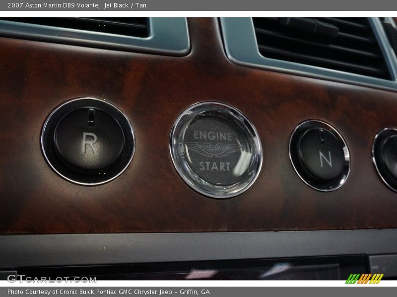 Jet Black / Tan 2007 Aston Martin DB9 Volante