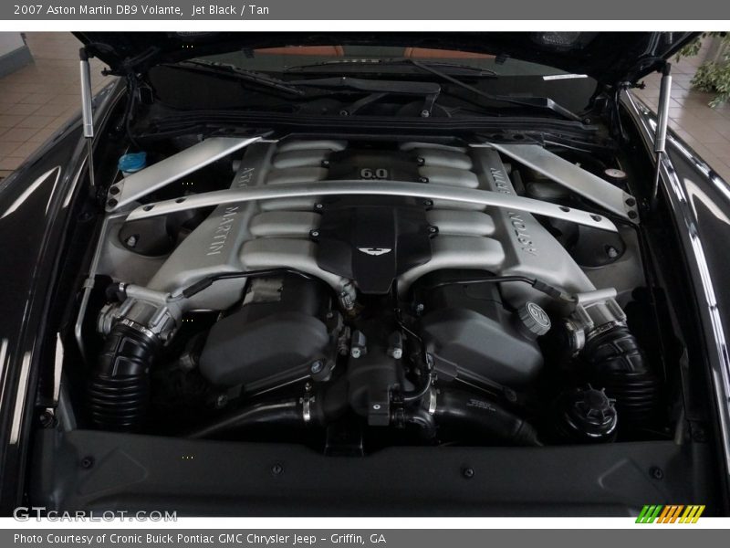 Jet Black / Tan 2007 Aston Martin DB9 Volante
