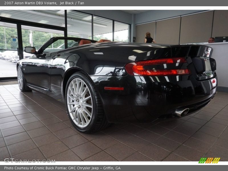 Jet Black / Tan 2007 Aston Martin DB9 Volante