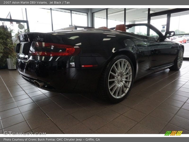 Jet Black / Tan 2007 Aston Martin DB9 Volante