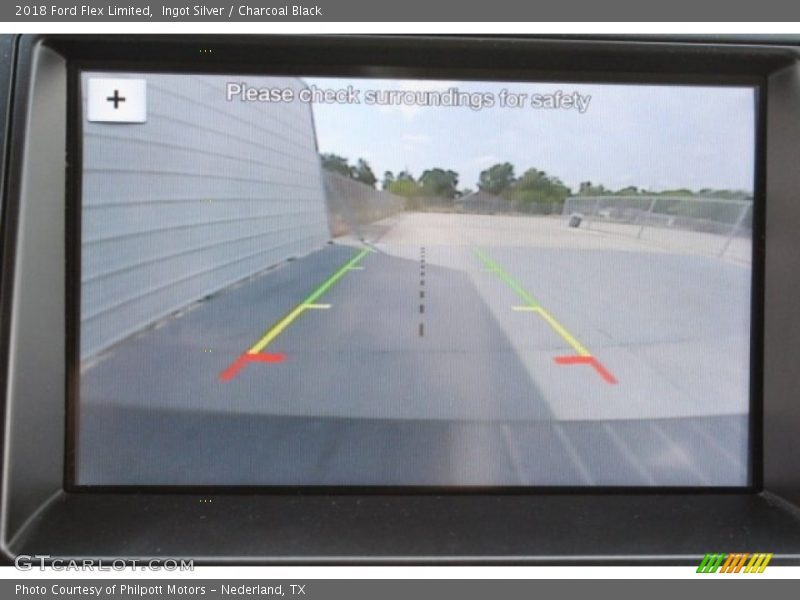 Ingot Silver / Charcoal Black 2018 Ford Flex Limited