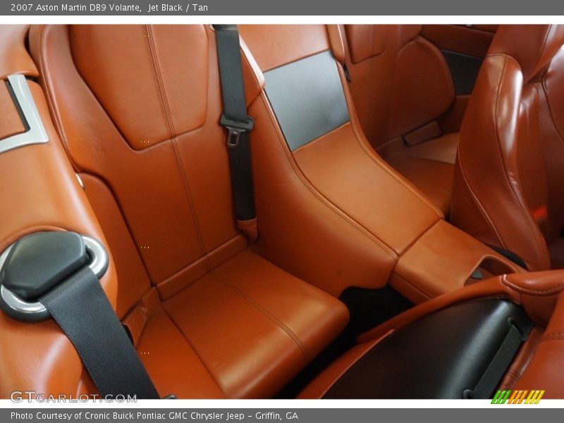 Jet Black / Tan 2007 Aston Martin DB9 Volante