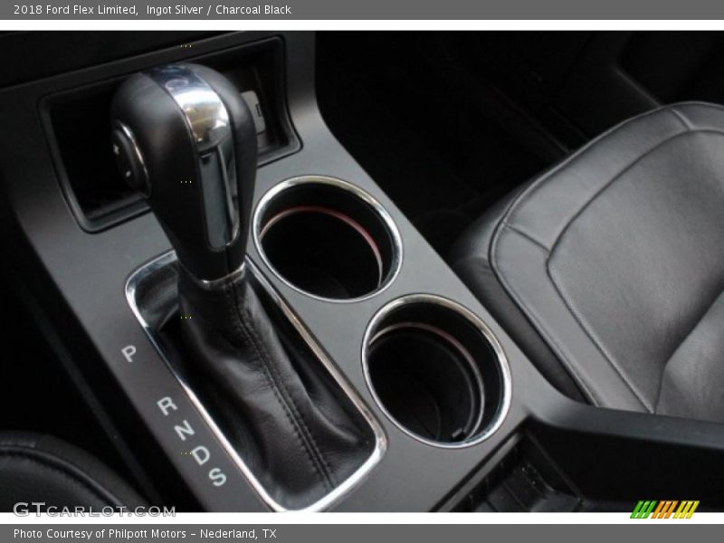 Ingot Silver / Charcoal Black 2018 Ford Flex Limited
