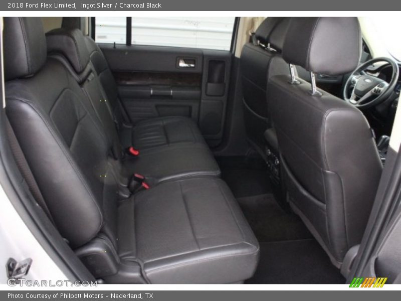 Ingot Silver / Charcoal Black 2018 Ford Flex Limited