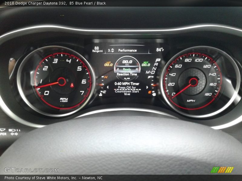 B5 Blue Pearl / Black 2018 Dodge Charger Daytona 392