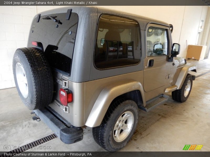 Light Khaki Metallic / Khaki 2004 Jeep Wrangler Sahara 4x4