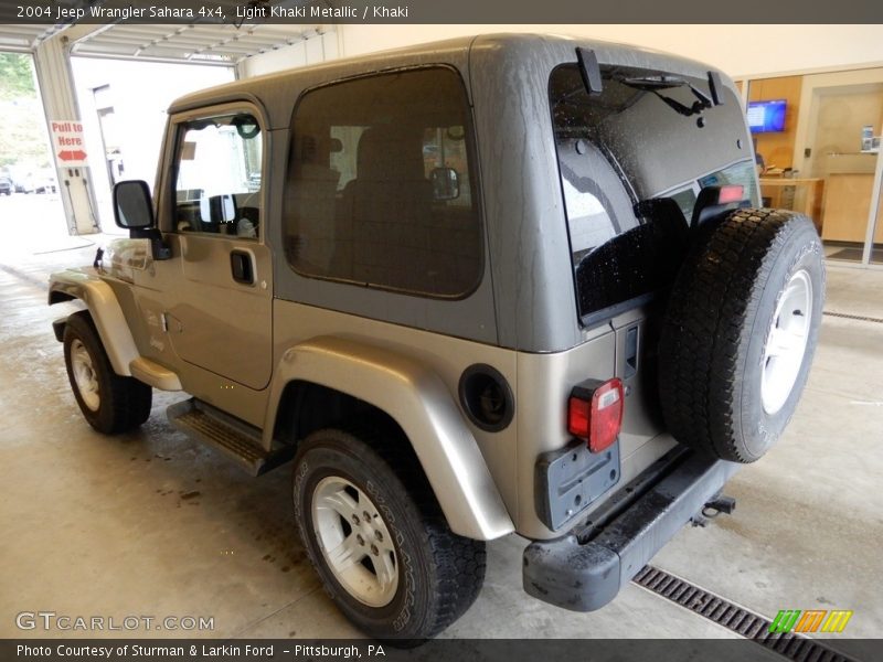 Light Khaki Metallic / Khaki 2004 Jeep Wrangler Sahara 4x4