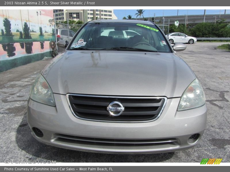 Sheer Silver Metallic / Frost 2003 Nissan Altima 2.5 S