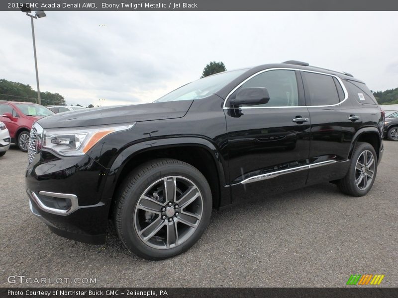 Ebony Twilight Metallic / Jet Black 2019 GMC Acadia Denali AWD