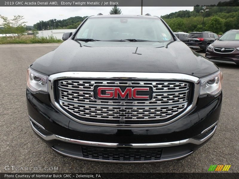 Ebony Twilight Metallic / Jet Black 2019 GMC Acadia Denali AWD