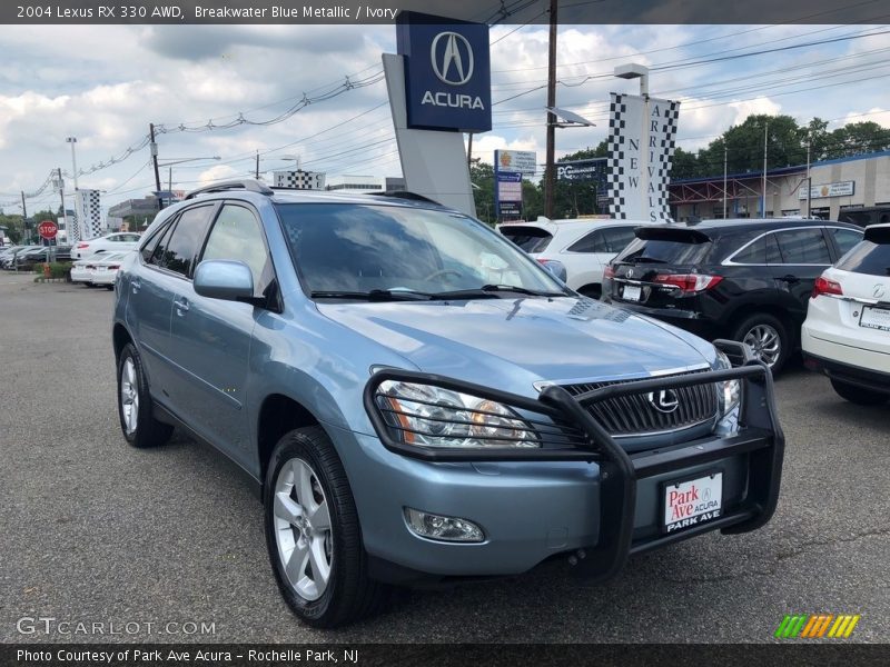 Breakwater Blue Metallic / Ivory 2004 Lexus RX 330 AWD