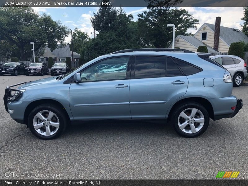 Breakwater Blue Metallic / Ivory 2004 Lexus RX 330 AWD