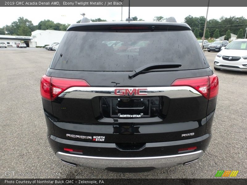 Ebony Twilight Metallic / Jet Black 2019 GMC Acadia Denali AWD
