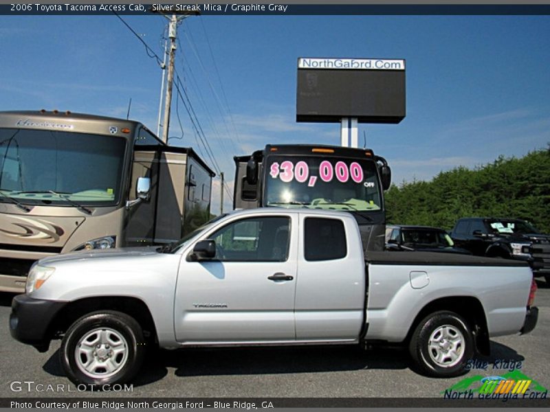 Silver Streak Mica / Graphite Gray 2006 Toyota Tacoma Access Cab