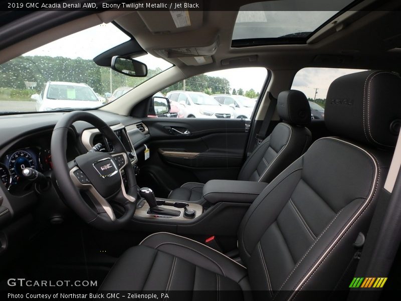 Ebony Twilight Metallic / Jet Black 2019 GMC Acadia Denali AWD
