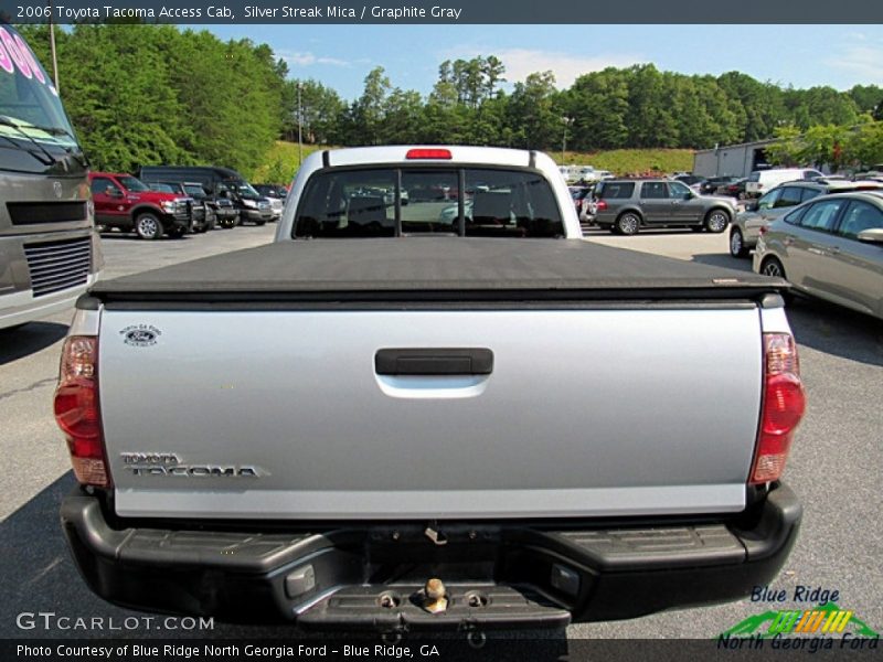 Silver Streak Mica / Graphite Gray 2006 Toyota Tacoma Access Cab