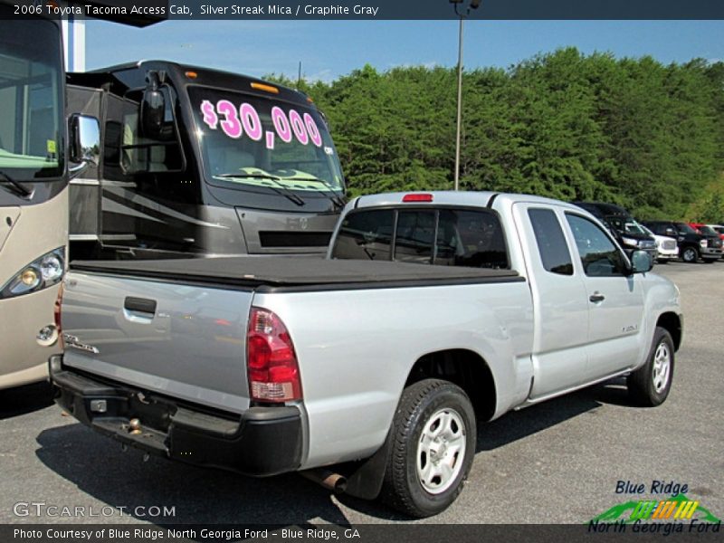 Silver Streak Mica / Graphite Gray 2006 Toyota Tacoma Access Cab