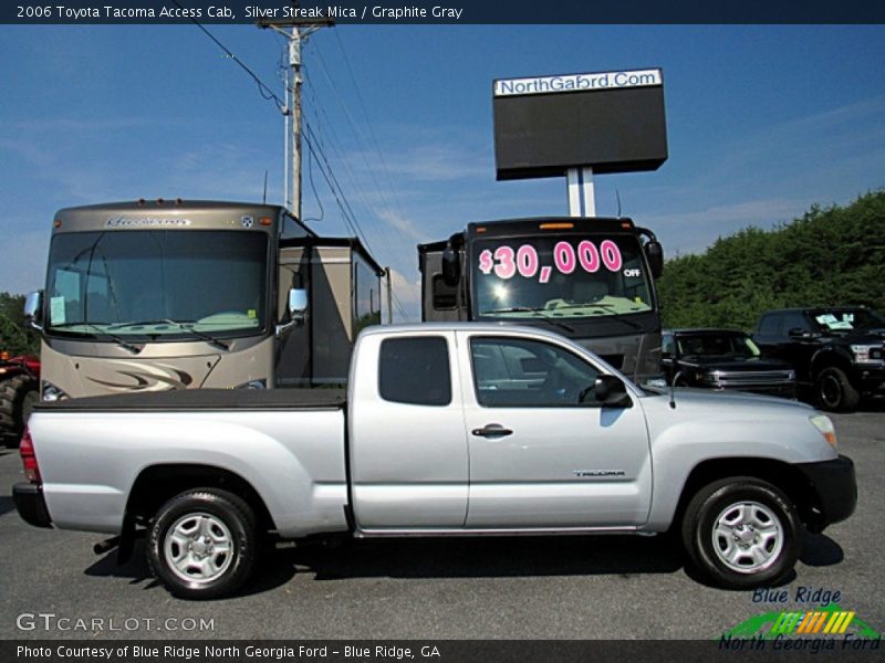 Silver Streak Mica / Graphite Gray 2006 Toyota Tacoma Access Cab
