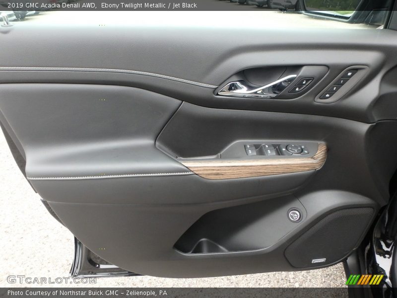 Ebony Twilight Metallic / Jet Black 2019 GMC Acadia Denali AWD