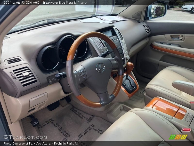 Breakwater Blue Metallic / Ivory 2004 Lexus RX 330 AWD