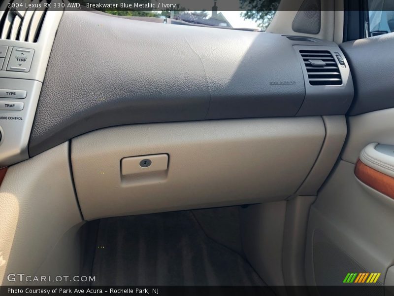 Breakwater Blue Metallic / Ivory 2004 Lexus RX 330 AWD