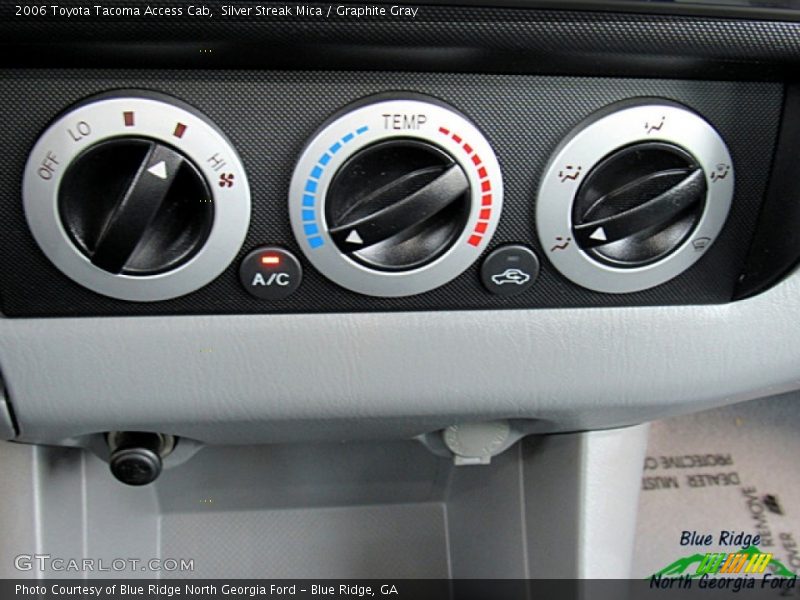 Silver Streak Mica / Graphite Gray 2006 Toyota Tacoma Access Cab