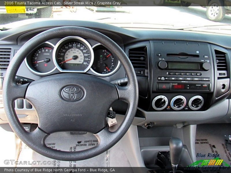 Silver Streak Mica / Graphite Gray 2006 Toyota Tacoma Access Cab