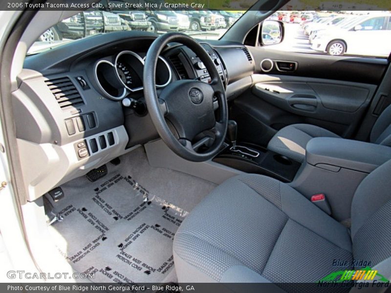 Silver Streak Mica / Graphite Gray 2006 Toyota Tacoma Access Cab