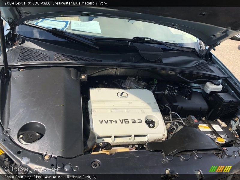 Breakwater Blue Metallic / Ivory 2004 Lexus RX 330 AWD