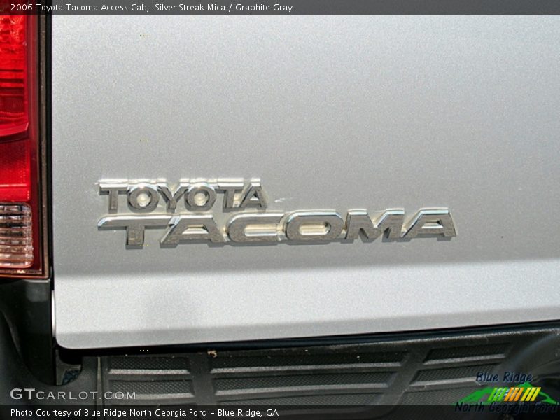 Silver Streak Mica / Graphite Gray 2006 Toyota Tacoma Access Cab