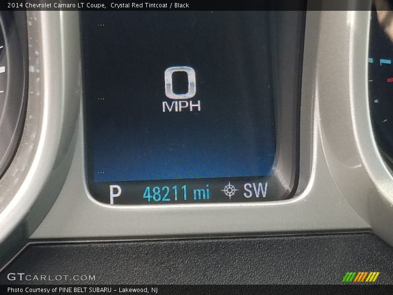 Crystal Red Tintcoat / Black 2014 Chevrolet Camaro LT Coupe