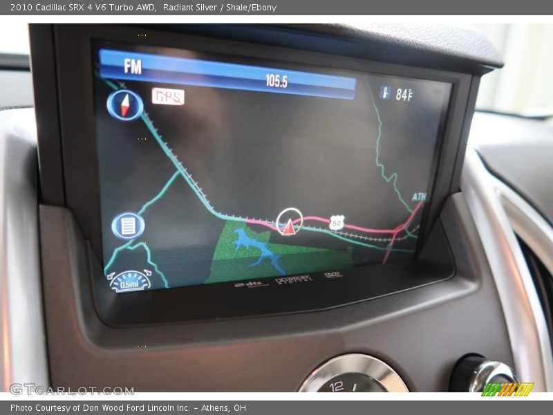 Radiant Silver / Shale/Ebony 2010 Cadillac SRX 4 V6 Turbo AWD