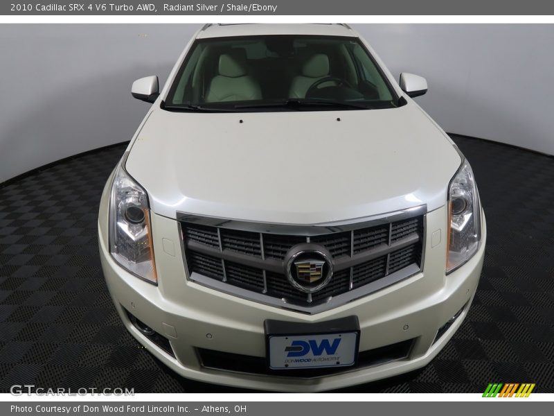 Radiant Silver / Shale/Ebony 2010 Cadillac SRX 4 V6 Turbo AWD