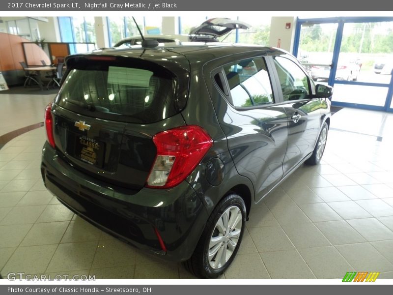 Nightfall Gray Metallic / Jet Black 2017 Chevrolet Spark LT