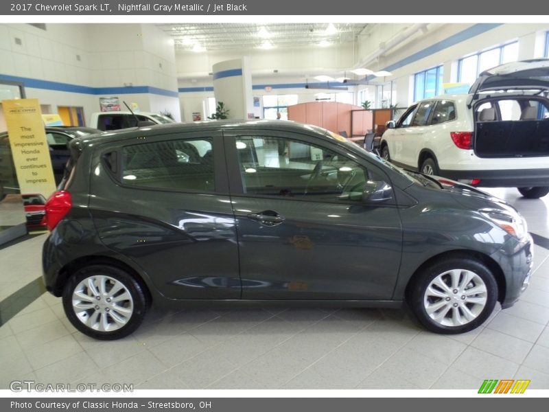 Nightfall Gray Metallic / Jet Black 2017 Chevrolet Spark LT