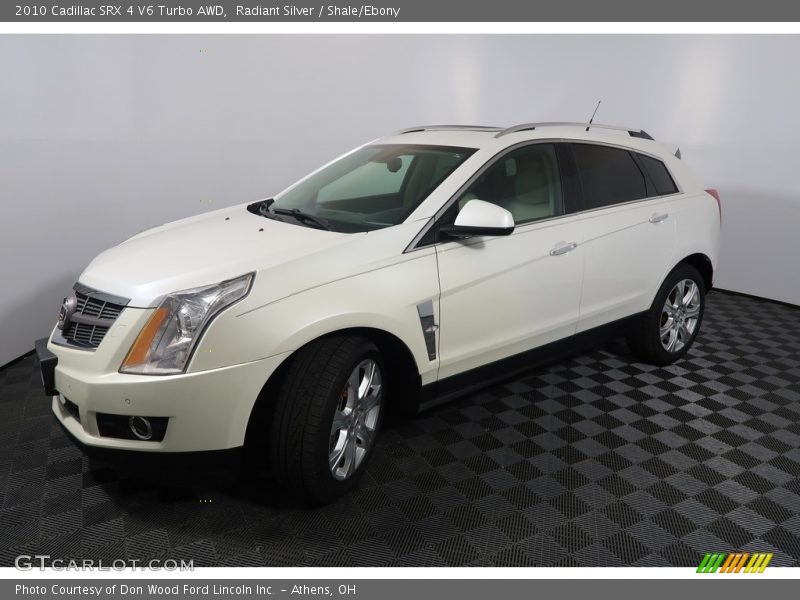 Radiant Silver / Shale/Ebony 2010 Cadillac SRX 4 V6 Turbo AWD