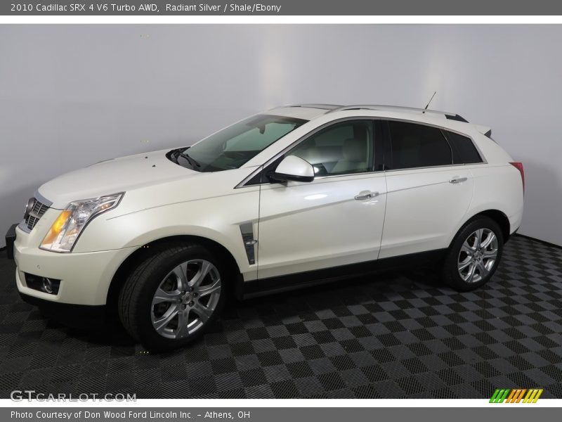 Radiant Silver / Shale/Ebony 2010 Cadillac SRX 4 V6 Turbo AWD