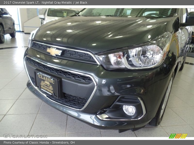 Nightfall Gray Metallic / Jet Black 2017 Chevrolet Spark LT
