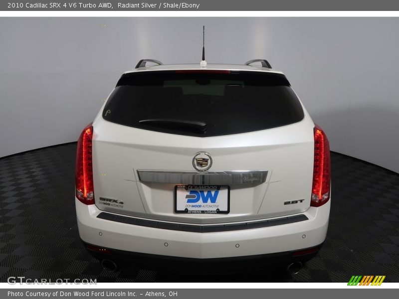 Radiant Silver / Shale/Ebony 2010 Cadillac SRX 4 V6 Turbo AWD