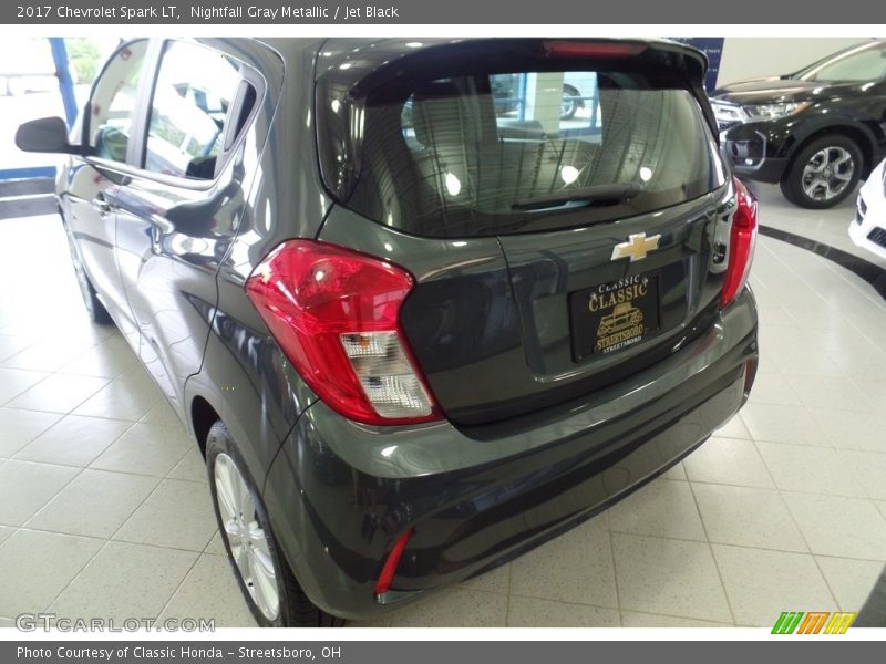 Nightfall Gray Metallic / Jet Black 2017 Chevrolet Spark LT