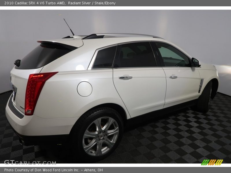 Radiant Silver / Shale/Ebony 2010 Cadillac SRX 4 V6 Turbo AWD